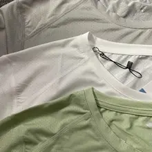 快適な涼感のアイスシルクTシャツ【ランニング用・速乾・短袖・メンズ】