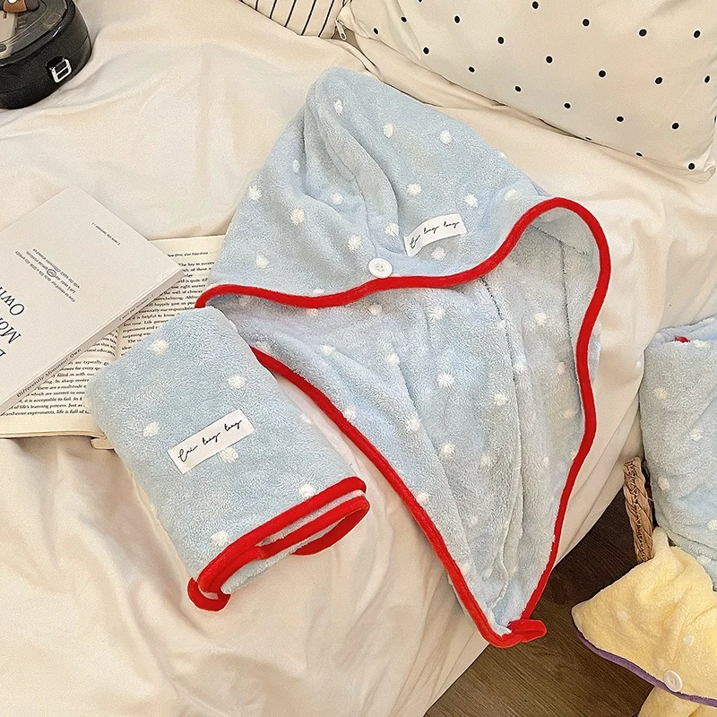 3in1洗漱ケアセット：柔らかさと吸水性を両立したドライキャップとタオルの組み合わせ