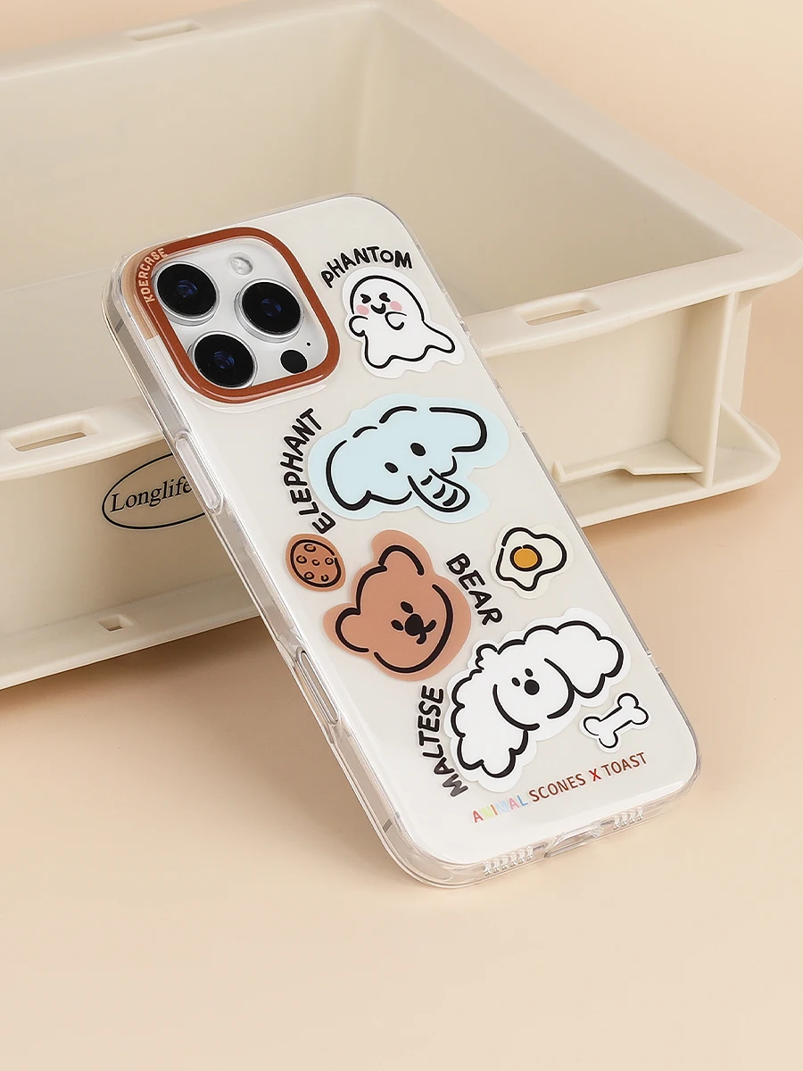 動物モチーフのかわいいiPhoneケース：小幽灵デザインで個性を表現