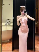 魅力的な長袖バックオープン水着【シンプルでエレガント・リゾートに最適】（セットアップ対応）