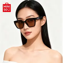 MINISO スタイリッシュな偏光サングラス【男女兼用・紫外線対策・ドライブに最適】