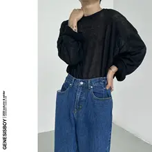 長袖Tシャツ ユニセックス 薄手 通気性 UVカット 重ね着 おしゃれ 「GENESISBOY」