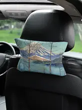 浮世絵デザインの車用ティッシュケース【ハンギングタイプ・統一デザイン】