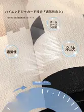 洗えるツインレイヤーラグマット【中古風・防汚・防音・寝室用】