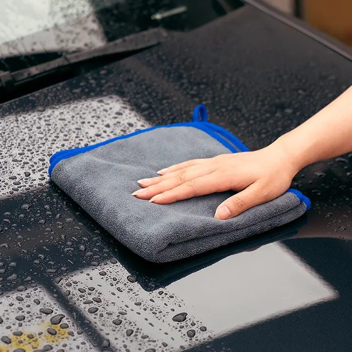 GOOD YEAR 極上の柔らかさ！吸水性に優れた車用マイクロファイバータオル【柔らかくて厚みあり・毛が抜けにくい】
