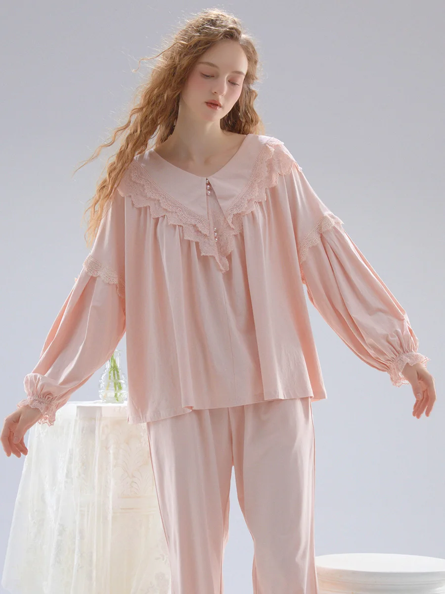 BLACKPINK ロゼ 私服 ルームワンピース 長袖 プリンセスデザイン セットアップ対応