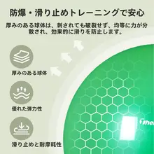 骨盤底筋リカバリー用ヨガボール【極上の柔らかさ・産後トレーニング・プラティス対応】