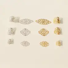 可愛い花飾り付きヘアアクセサリー【古風スタイル・万能デザイン・編み込み用】