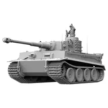 虎式戦車初期型模型【組み立て式・兵士付き】