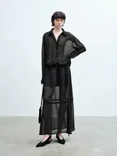 立体褶皺デザインのパンツ【調節可能なサイドリボン付き】（セットアップ対応）