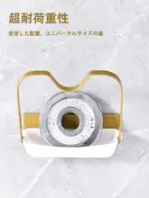 穴あけ不要 壁掛け式キッチン収納ラック【多機能・鍋ふたスタンド・まな板収納】