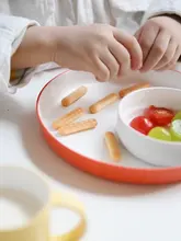 かわいいクマ型子供用ボウル＆プレート【創意デザイン・食器】