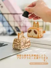 置物 インセンスホルダー アロマストーン 手作り 可愛い 子犬 卓上 インテリア オフィス デスク