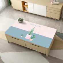 かわいいデザインの防水テーブルクロス【純色・高級・テレビ台用・熱・油対策】