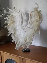 寒山北欧手作り羽根 装飾品 装飾フィギュア