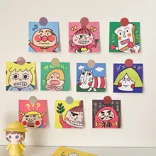 アニメ風デコレーションカード【壁面装飾・北欧スタイル・明るい寝室用】