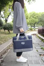 防水仕様 大型保温バッグ【厚手アルミ箔・持ち運び便利・仕切りあり】