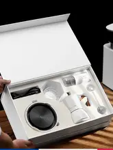 ギフトボックス入りのコーヒーセット【家庭用・小型エスプレッソモカポット・電気コンロ付き】