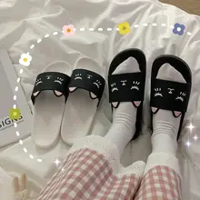 細いストライプのサマー用スリッパ【女性用・室内・滑り止め・お洒落可愛い】