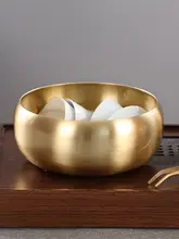純銅製 茶器用洗面器【大きめ・中華風・禅のテイスト】