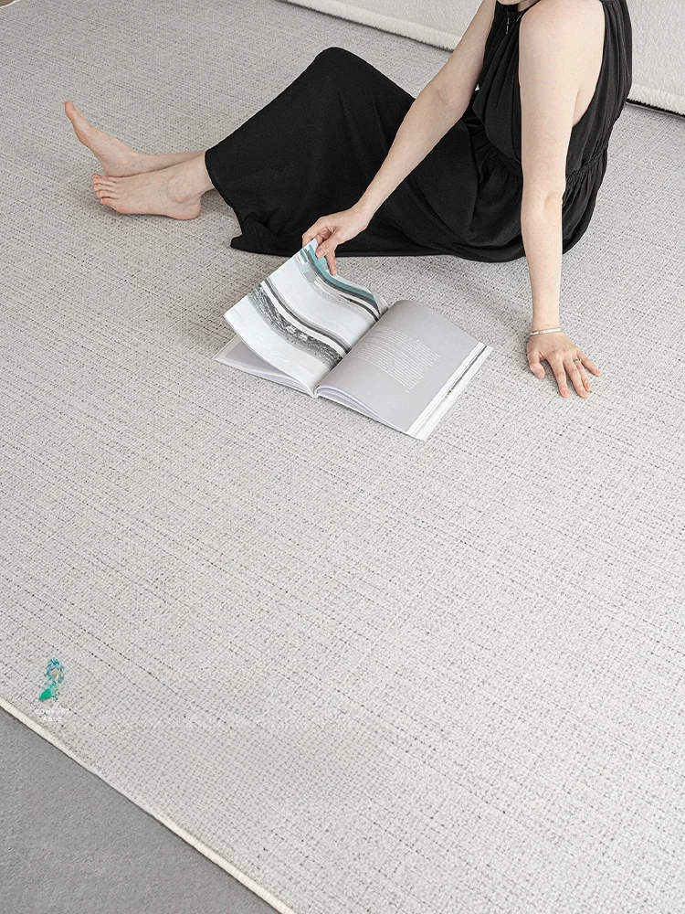 3畳カーペット長方形：意式極簡デザインの防水ラグが実際のダイ  ニングにどう活用されるか