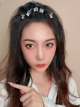 根元ふんわりデザイン！無痕ヘアクリップ【前髪分け・スタイリング】