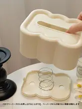 シンプルデザインの壁掛けティッシュボックス【高級感・家庭用・バネ式】