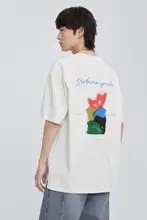 Tシャツ 半袖 メンズ 英字プリント 薄手 接触冷感 通気性 夏 「RS」