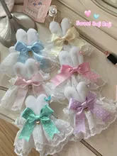 ロリータウサギ耳レース手袖【リボン付き・可愛らしいフリルデザイン】
