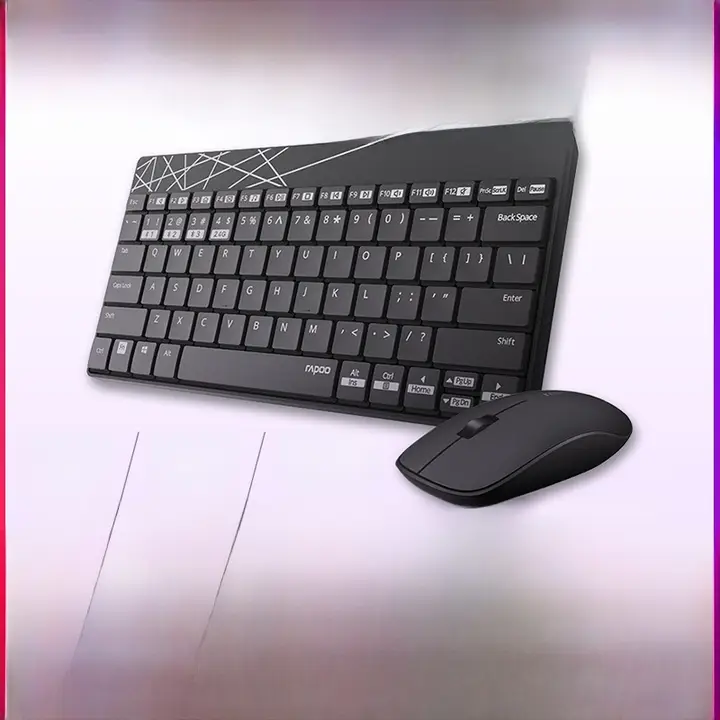 雷柏 8000S ワイヤレス Bluetooth キーボード＆マウスセット【デスクトップ・ノートパソコン・タブレット・スマートフォン用】