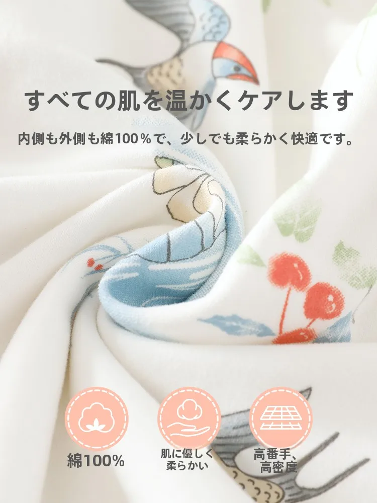 春の新生児が快適に眠るためのパジャマは、薄手コットンがベスト？