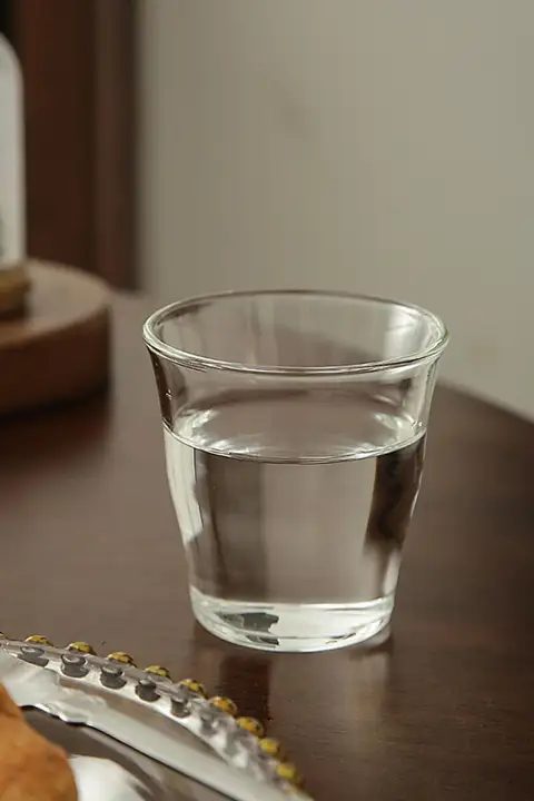 日本式 ガラスコーヒーカップ【アイスコーヒー・炭酸飲料対応・高透過性】