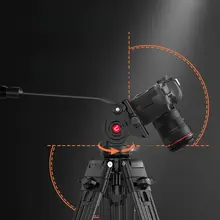 Ulanzi MT81カメラ三脚【プロ用・液圧ダンピング雲台・映画撮影対応】