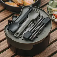 アウトドア用折りたたみクッキング器具【軽量・収納可能・野外用】（セットアップ対応）