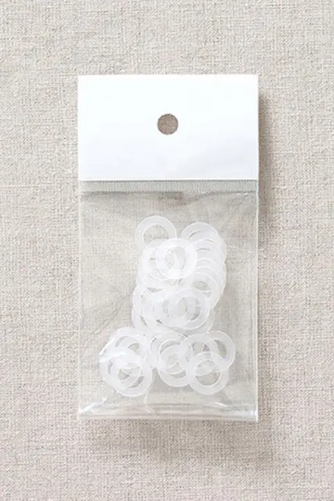プラスチック絶縁ワッシャー【韓国製・穴あき・高品質】