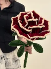 手作りDIY材料キット 巨大なローズの造花【特別なギフトに最適】