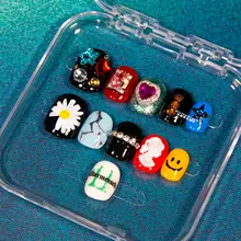 高品質ハンドメイドウェアラブルネイル【ユニセックス・東京コンサートスタイル】