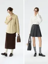 極上の柔らかさのライセール天絲シャツ【秋冬用・通勤スタイル】