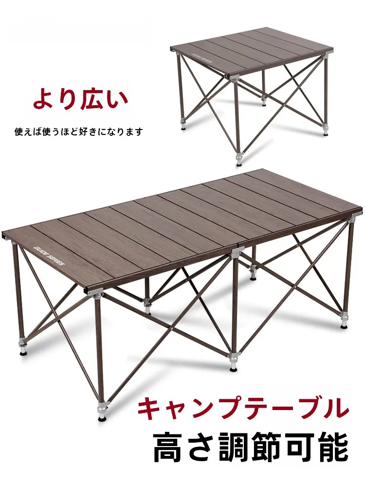 歩林 GuideSeries アウトドア折りたたみピクニックテーブルの実用性と設置シーン