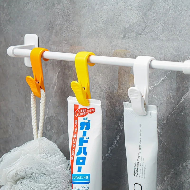多用途クリップフック：タオルやキッチン用品の収納固定に最適な実用性を実証