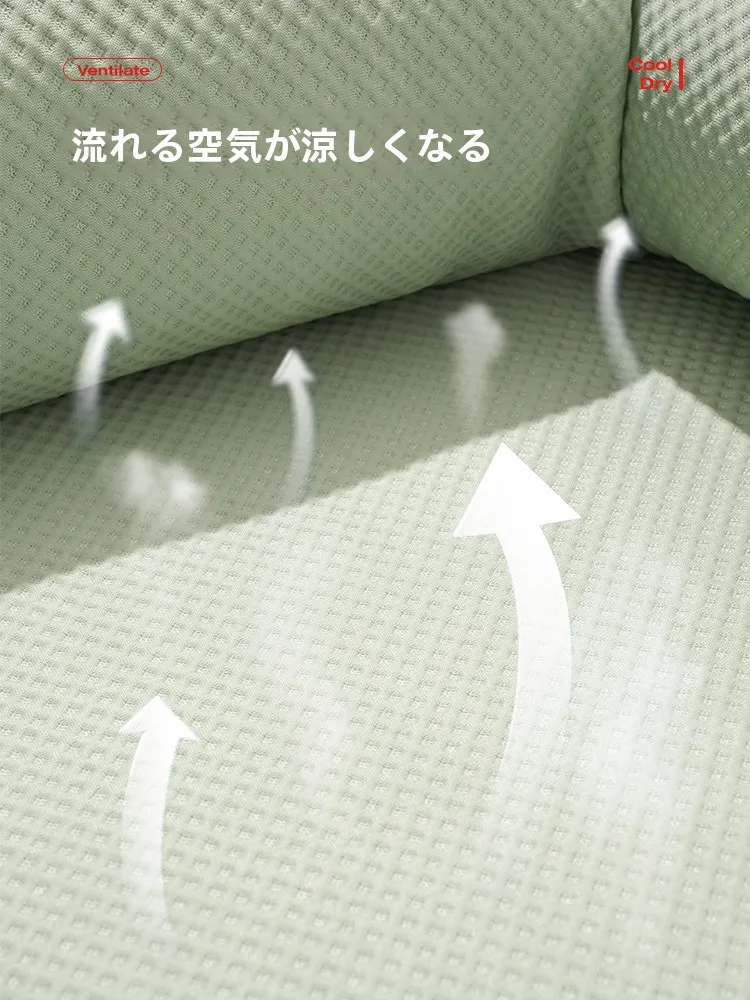 夏用涼感ソファ犬ベッド：四季通用のクールソファが中型・大型犬に適する理由