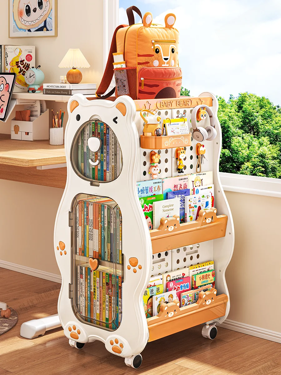 子供用移動式収納カートDF-3320：子ども部屋に最適な折りたたみ式収納の実用性と設計原理