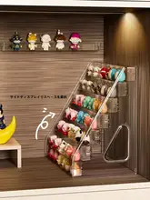 透明アクリル製ミニブラインドボックスディスプレイボックス【フルーツ＆野菜デザイン・おしゃれな置物に最適】