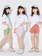 夏用薄手子供用ショートパンツ【安全設計・黒・白・スカートとのコーディネート向け】（セットアップ対応  ）