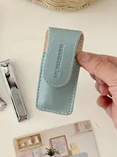 不鏡面ステンレス製のネイルクリッパー【便利な収納ケース付き】（セットアップ対応）