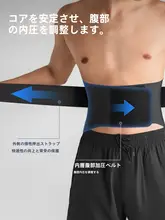 LINING 快適サポート！男性用トレーニング用腰ベルト【フィットネス・ランニング・バスケットボール・スクワット対応】