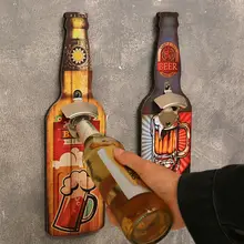 ユニークな壁掛けビールオープナー【創意デザイン・飲食店用】