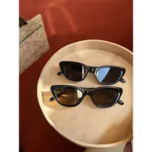 レトロなキャットアイサングラス【紫外線カット・小さめフレーム】
