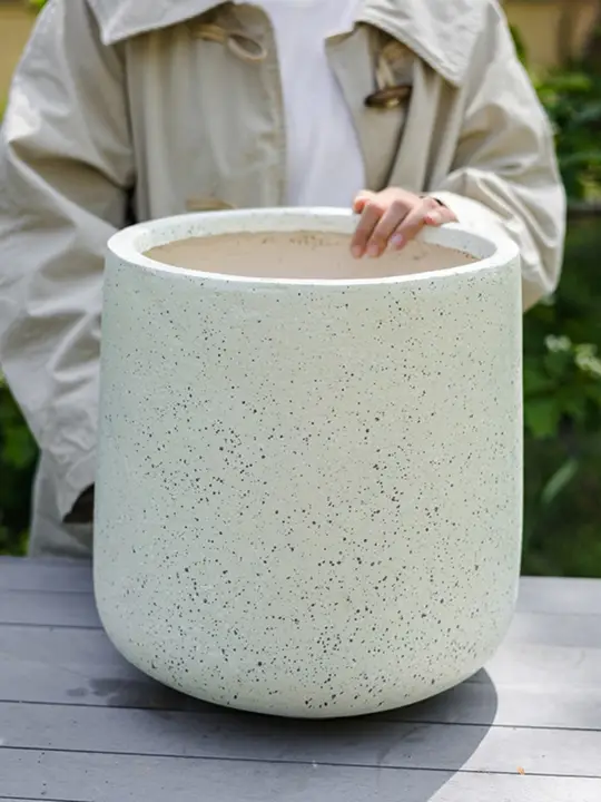 大号フロアプランター【北欧風・千年木・ドラセナ・観葉植物用】