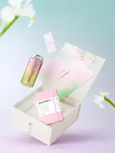 純チタンサーモマグ＆ノートブックギフトボックス【ポケットサイズ・女性向け】